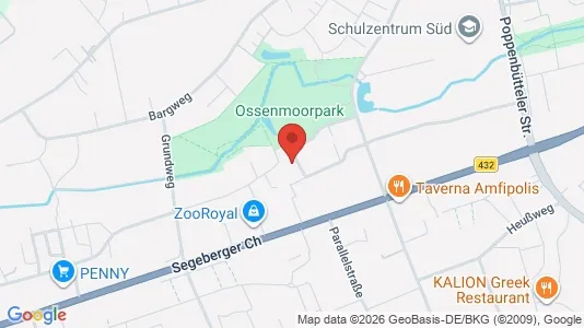 Apartments for rent i Segeberg - kort over placeringen