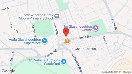 Apartments for rent i Castleford - West Yorkshire - kort over placeringen