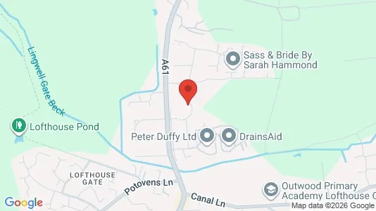 Apartments for rent i Wakefield - West Yorkshire - kort over placeringen