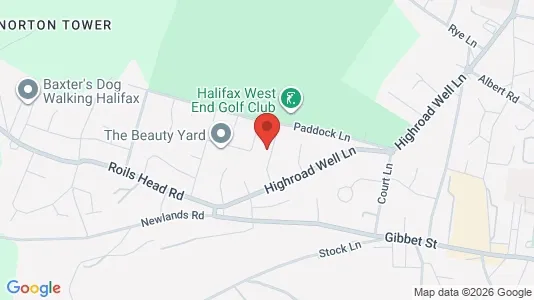 Apartments for rent i Halifax - West Yorkshire - kort over placeringen