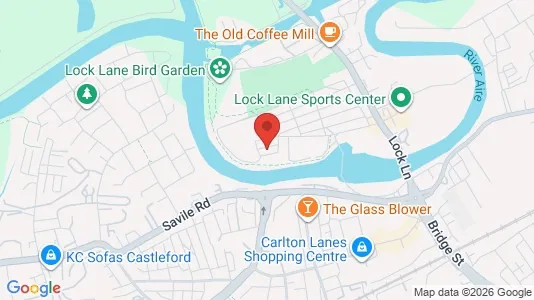 Apartments for rent i Castleford - West Yorkshire - kort over placeringen
