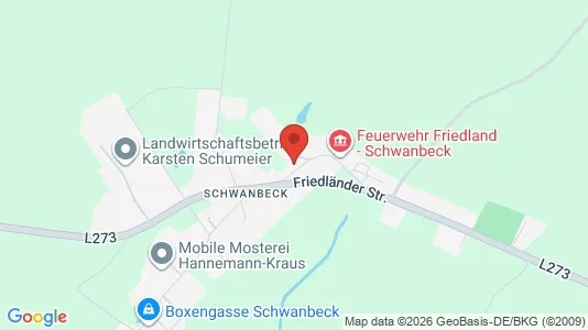 Apartments for rent i Mecklenburgische Seenplatte - kort over placeringen