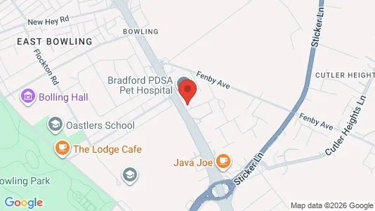 Apartments for rent i Bradford - West Yorkshire - kort over placeringen
