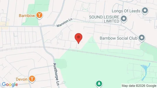 Apartments for rent i Leeds - West Yorkshire - kort over placeringen