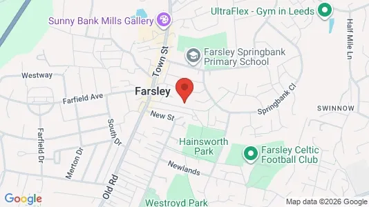 Apartments for rent i Pudsey - West Yorkshire - kort over placeringen