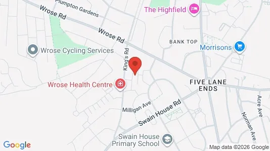 Apartments for rent i Bradford - West Yorkshire - kort over placeringen