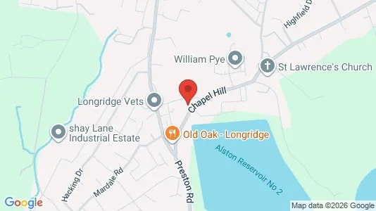 Apartments for rent i Preston - Lancashire - kort over placeringen
