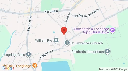Apartments for rent i Preston - Lancashire - kort over placeringen