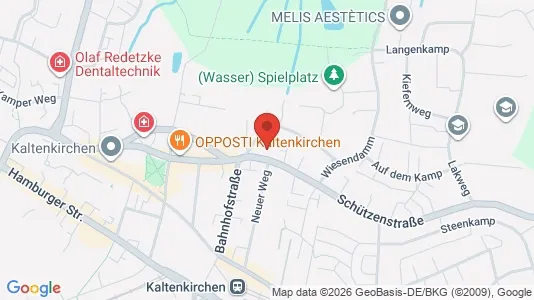 Apartments for rent i Segeberg - kort over placeringen