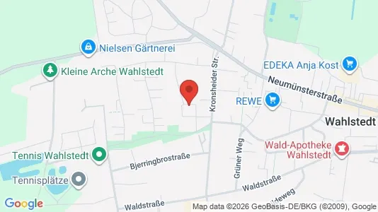 Apartments for rent i Segeberg - kort over placeringen