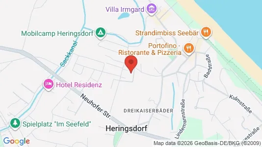 Apartments for rent i Vorpommern-Greifswald - kort over placeringen