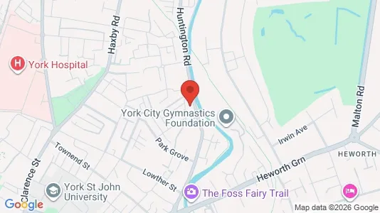Apartments for rent i York - North Yorkshire - kort over placeringen