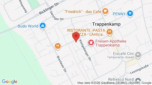 Apartments for rent i Segeberg - kort over placeringen