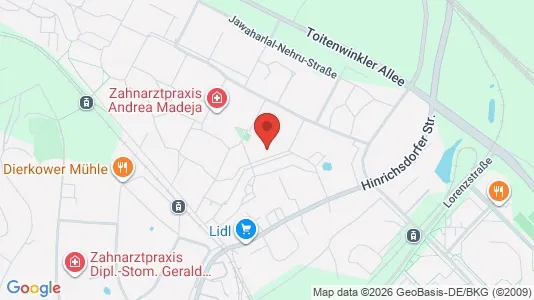 Apartments for rent i Rostock - kort over placeringen