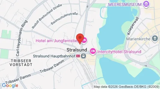 Apartments for rent i Vorpommern-Rügen - kort over placeringen