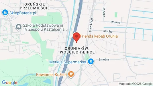 Apartments for rent i Gdańsk - kort over placeringen