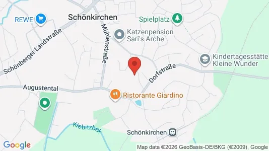 Apartments for rent i Plön - kort over placeringen