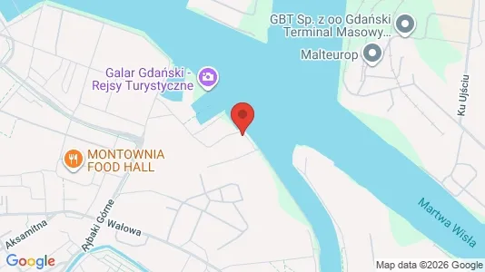 Apartments for rent i Gdańsk - kort over placeringen