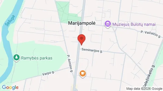 Apartments for rent i Marijampolės sav. - kort over placeringen