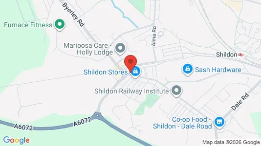 Apartments for rent i Shildon - County Durham - kort over placeringen