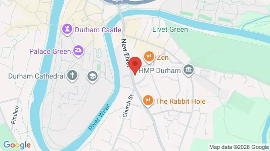 Apartments for rent i Durham - County Durham - kort over placeringen