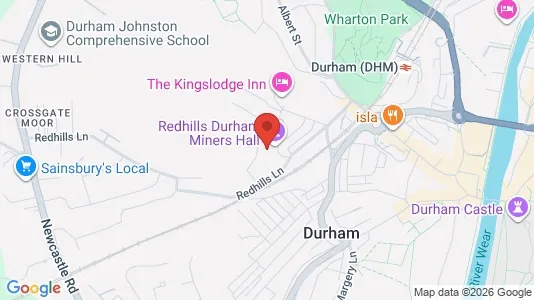 Apartments for rent i Durham - County Durham - kort over placeringen