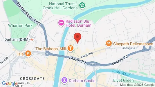 Apartments for rent i Durham - County Durham - kort over placeringen