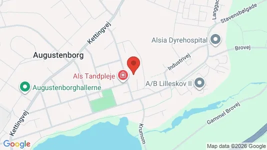 Apartments for rent i Augustenborg - kort over placeringen