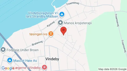 Apartments for rent i Svendborg - kort over placeringen