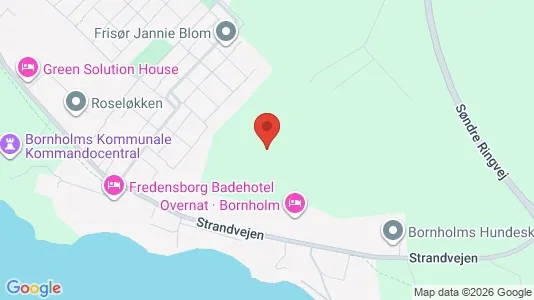 Apartments for rent i Rønne - kort over placeringen