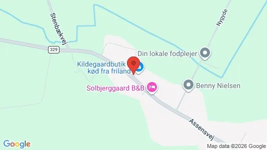 Apartments for rent i Millinge - kort over placeringen