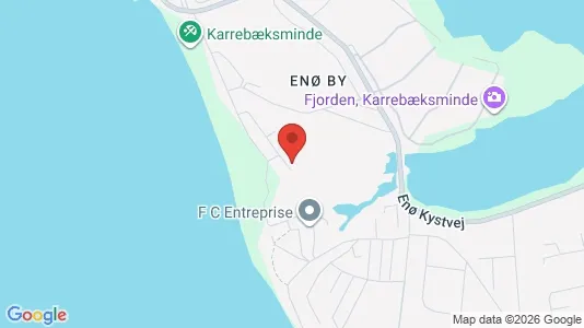 Apartments for rent i Karrebæksminde - kort over placeringen