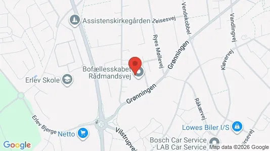 Apartments for rent i Haderslev - kort over placeringen