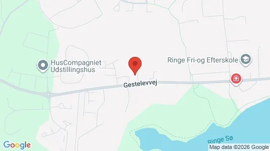 Apartments for rent i Ringe - kort over placeringen