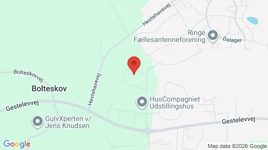 Apartments for rent i Ringe - kort over placeringen