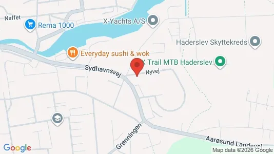 Apartments for rent i Haderslev - kort over placeringen