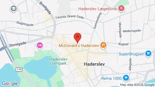 Apartments for rent i Haderslev - kort over placeringen