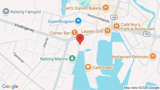 Apartments for rent i Nyborg - kort over placeringen