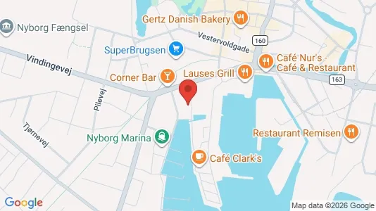 Apartments for rent i Nyborg - kort over placeringen