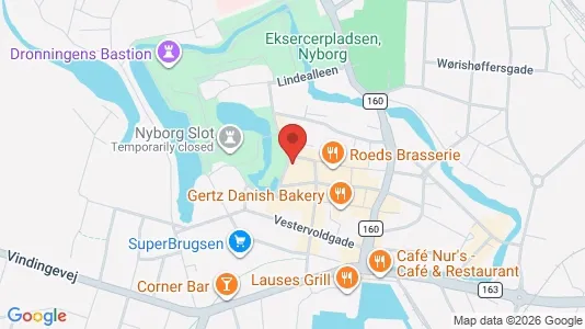 Apartments for rent i Nyborg - kort over placeringen