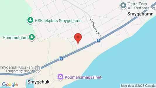Apartments for rent i Trelleborg - kort over placeringen