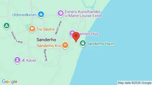 Apartments for rent i Fanø - kort over placeringen