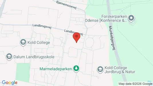 Apartments for rent i Odense S - kort over placeringen