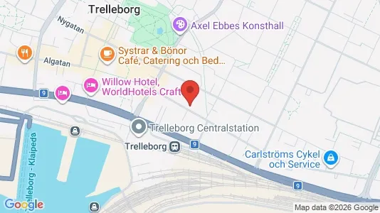 Apartments for rent i Trelleborg - kort over placeringen