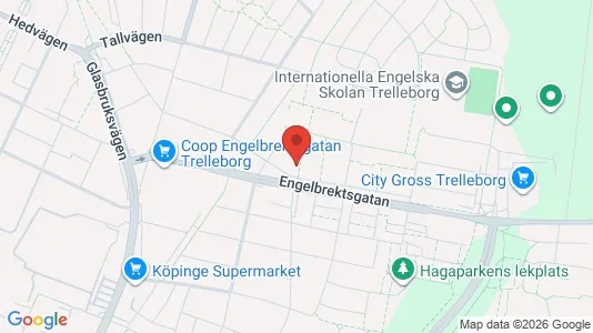 Apartments for rent i Trelleborg - kort over placeringen