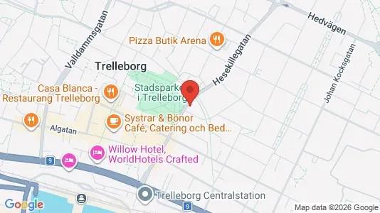 Apartments for rent i Trelleborg - kort over placeringen