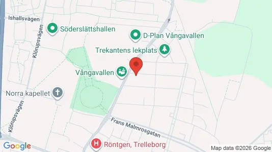 Apartments for rent i Trelleborg - kort over placeringen