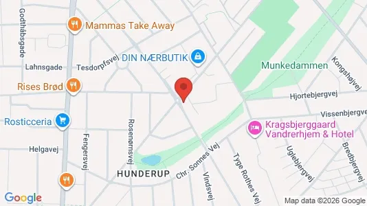 Apartments for rent i Odense M - kort over placeringen