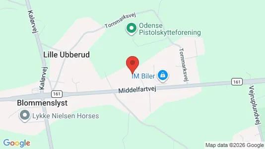 Apartments for rent i Blommenslyst - kort over placeringen