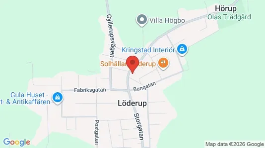 Apartments for rent i Ystad - kort over placeringen